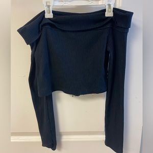 Kendal and Kylie Cropped Shirt - worn but well kept